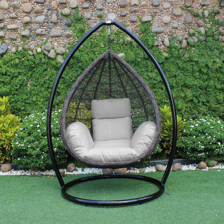 hanging egg chairblack