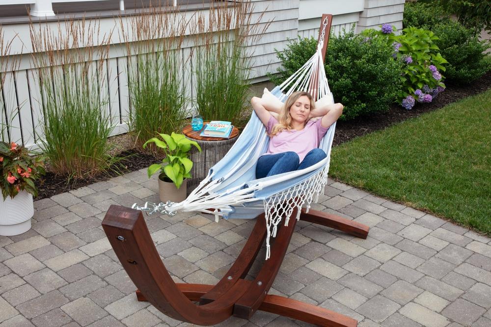 blue hammock