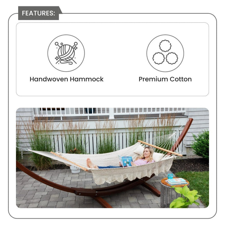 Natural Closeweave Hammock