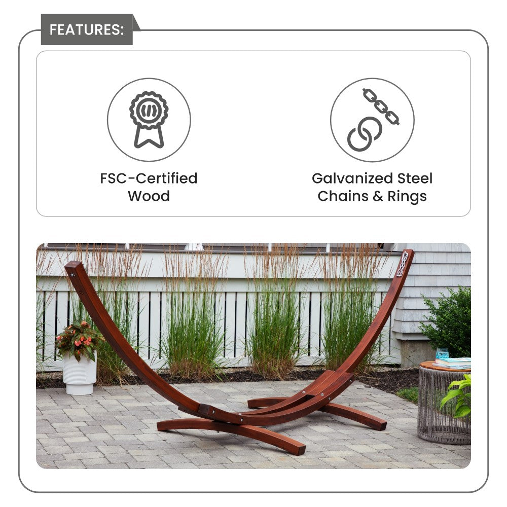 patio hammock stand