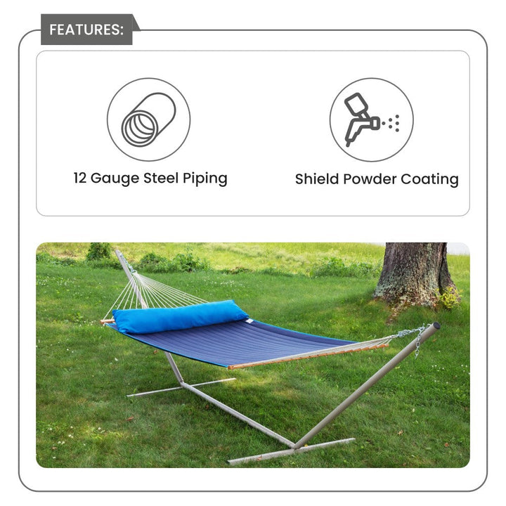 Double Hammock Stand