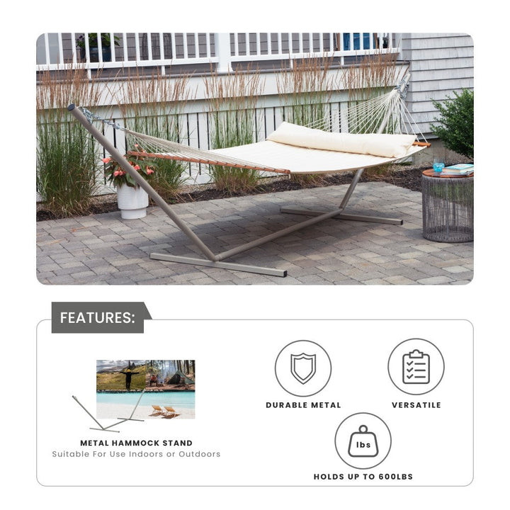 outdoor hammock stand