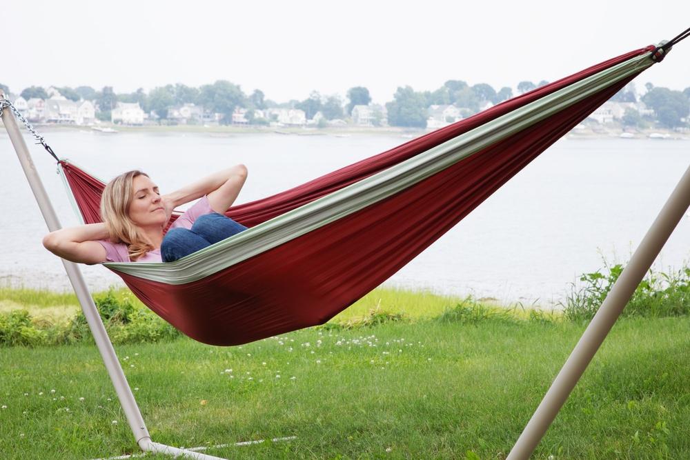 portable hammock in bag