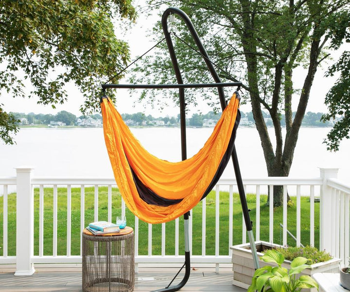 hammock outside chair