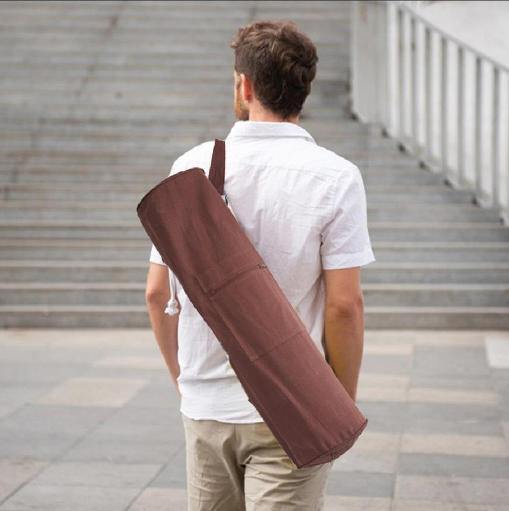 yoga mat and bag