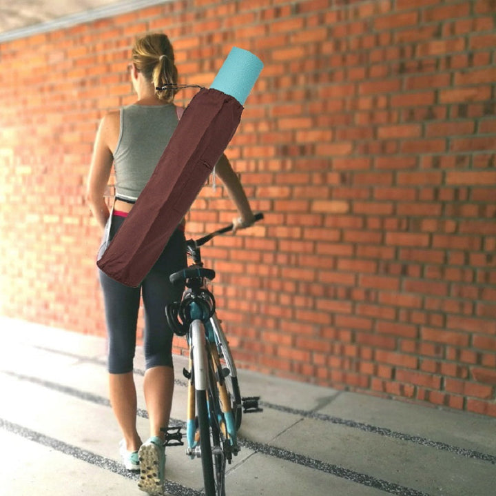 Girl with Cotton Draw String Yoga Bag