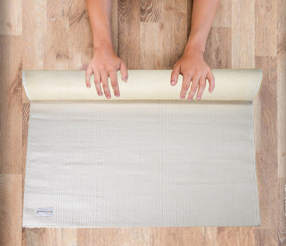 cotton yoga mat