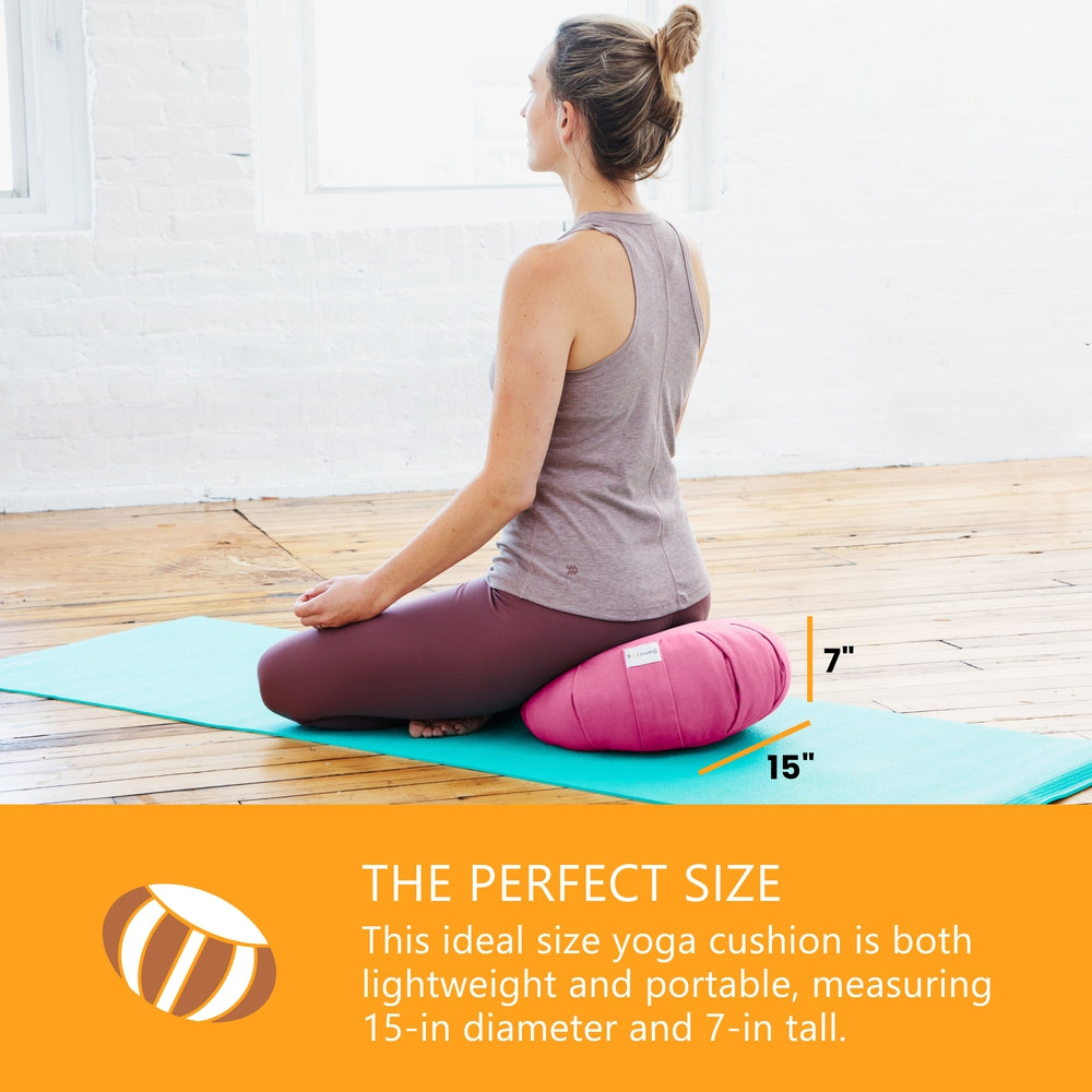 organic meditation pillow