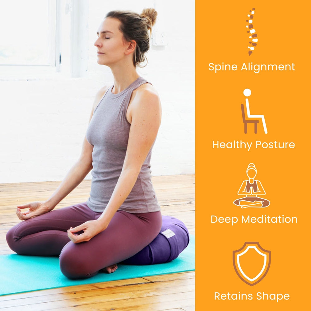 yoga meditation cushion