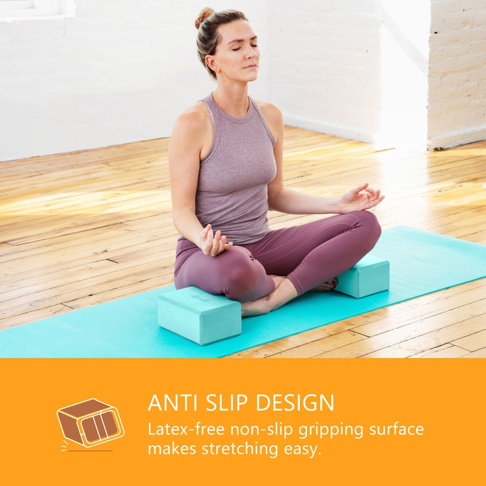 yoga blocks 4 pack