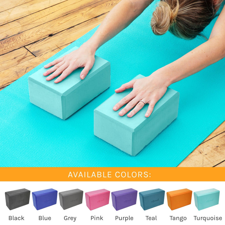 yoga blocks 2 pack