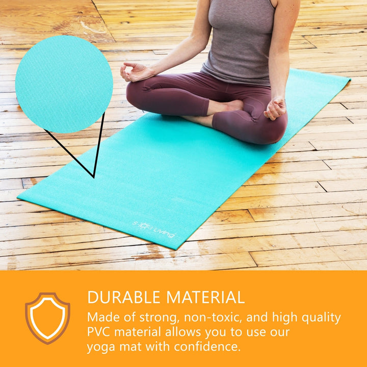 travel yoga and pilates mat
