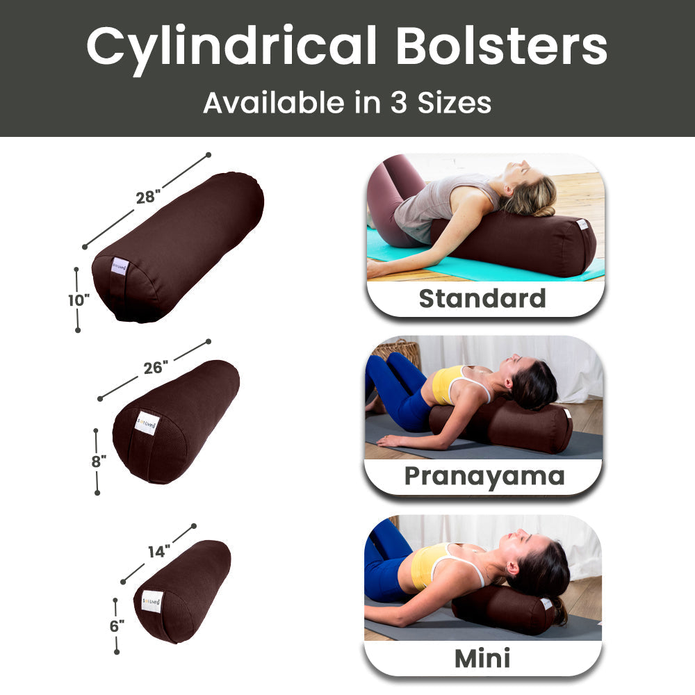 yoga block bolster