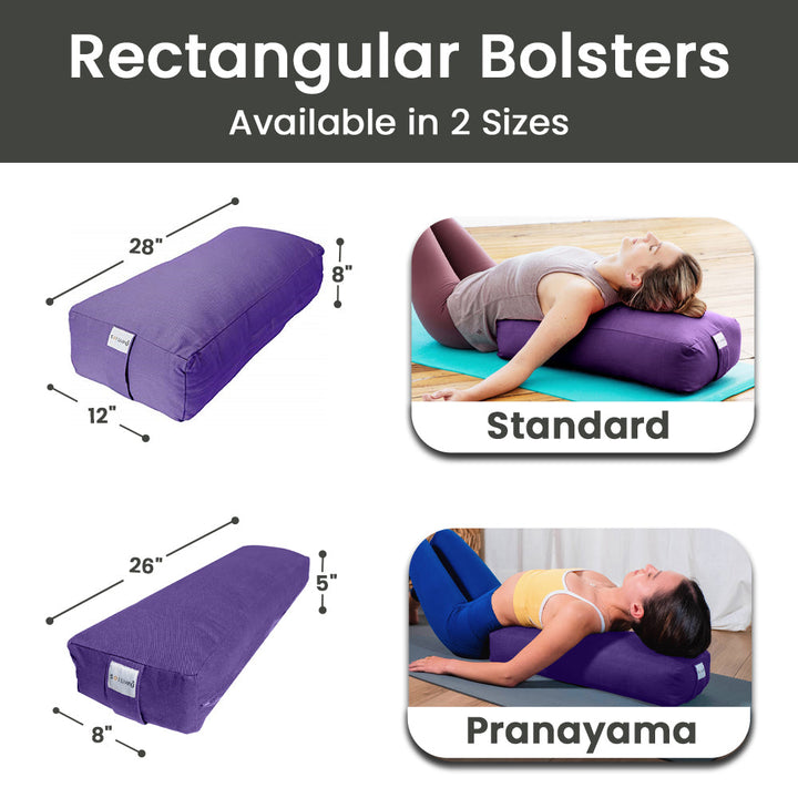 yoga bolster for restorative yoga