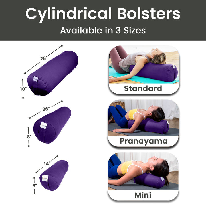 bolster pillow yoga