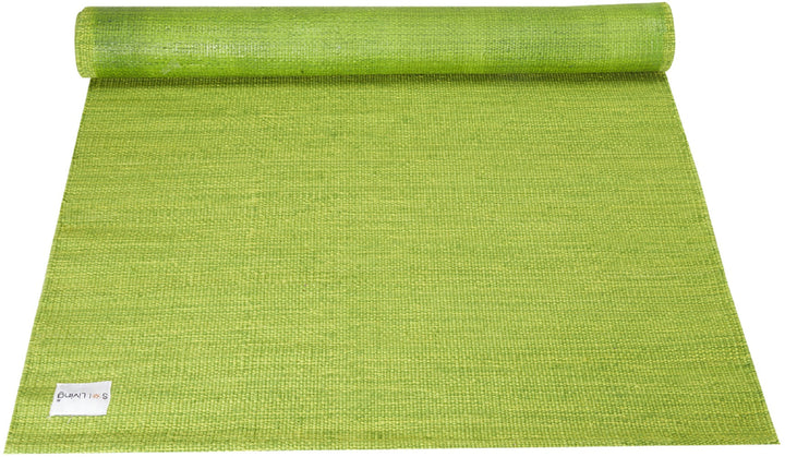 green yoga mat