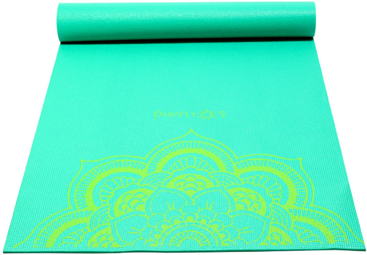 yoga mat teal