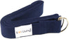 Yoga Exercise Strap — 8' Natural Cotton with D-Rings
