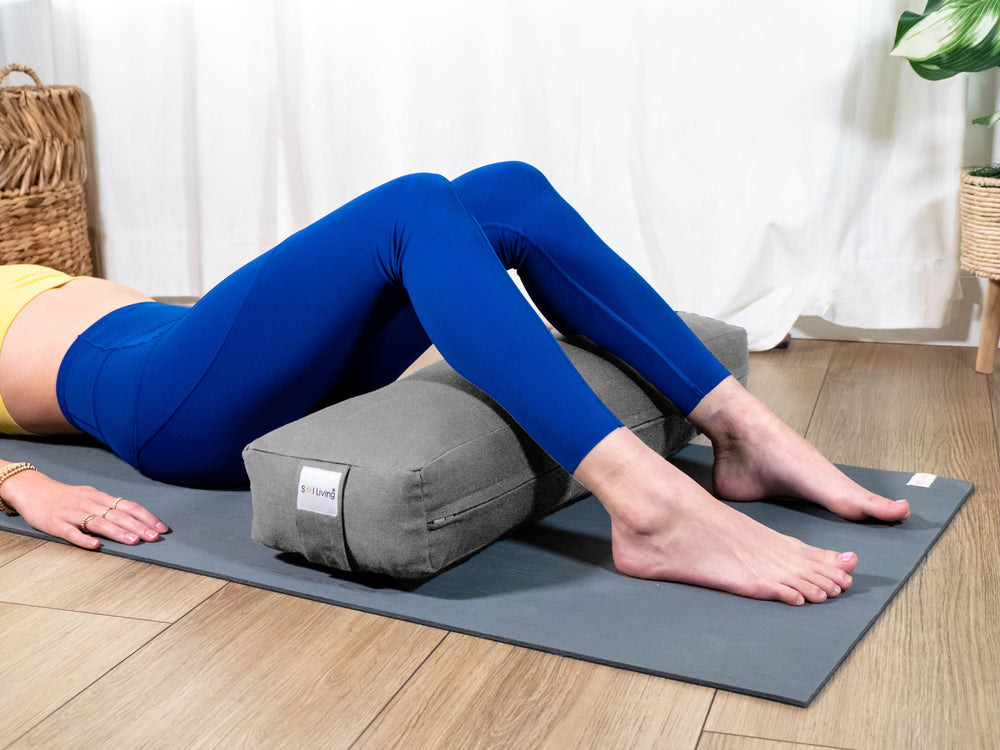 Sol Living Cylindrical Yoga Bolster Meditation Cushion - Cotton - 26 x 8  x 8 - On Sale - Bed Bath & Beyond - 36755641
