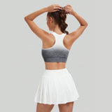 Seamless Tie-Dye Yoga Sports Bra — High Support, Quick-Dry