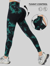 High Waist Tie Dye Yoga Leggings for Women
