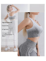 Seamless Tie-Dye Yoga Sports Bra — High Support, Quick-Dry