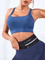 Racerback High-Support Sports Bra — Moisture-Wicking & Quick-Dry