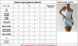 Women's Seamless Tennis Dress with Built-In Shorts