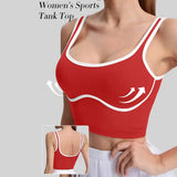 Women's Quick-Dry Yoga Top with Built-In Medium Support
