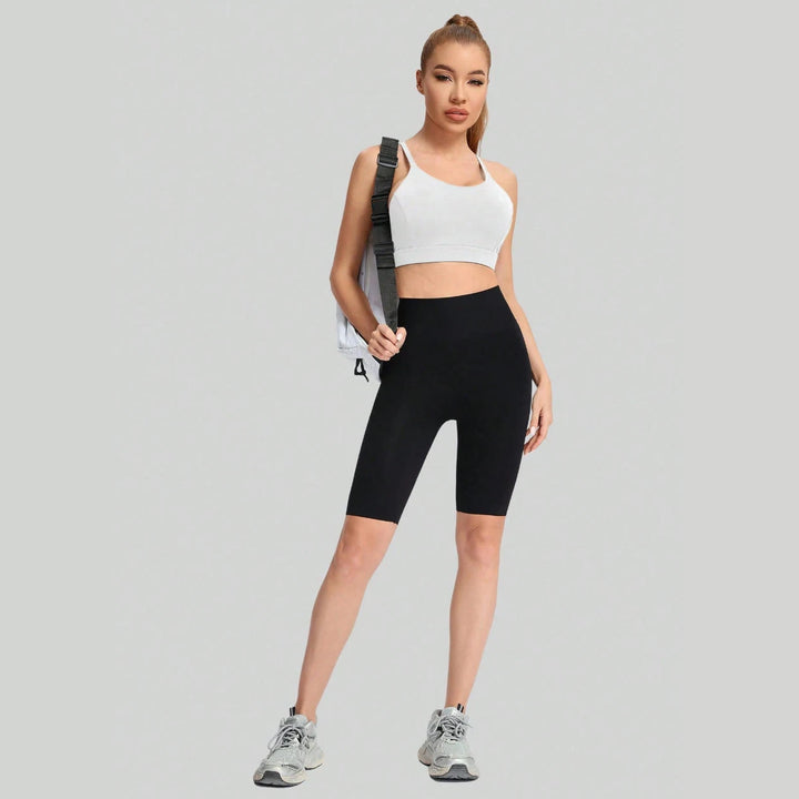 Women's Y-Shaped Back-Beautifying Sports Bra High Support Shockproof Breathable Running Bra