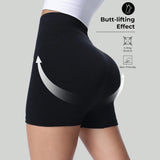 Women's Quick-Dry High-Waist Tummy Control Yoga Shorts