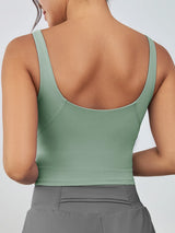 Women's High Support Yoga Sports Bra with Removable Pads