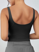 Women's High Support Yoga Sports Bra with Removable Pads