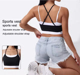 Women's Breathable Cross-Back Yoga Sports Vest