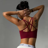 Quick-Dry Breathable Yoga Sports Bra with Beautiful Back