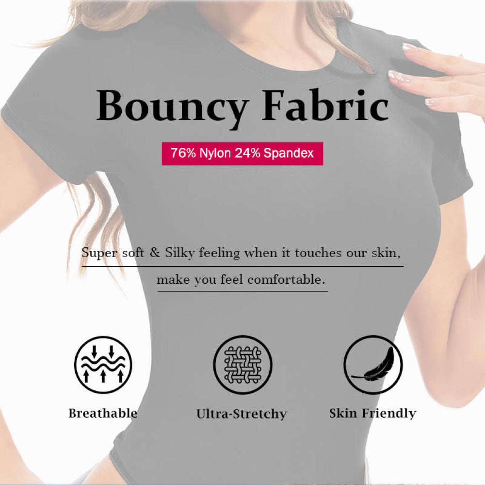 Women's Short Sleeve Body Suits