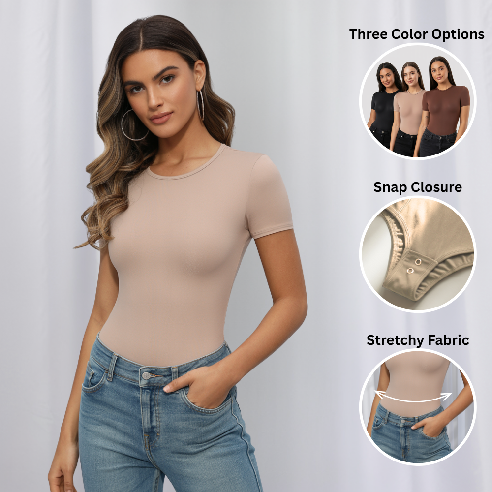 Women's Short Sleeve Body Suits