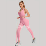 Women's Seamless Butt Lift Tummy Control Yoga Jumpsuit