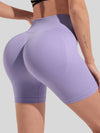 Seamless Yoga Shorts for Women — 4" Scrunch Workout Shorts