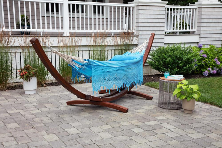 two person hammock chair wooden stand