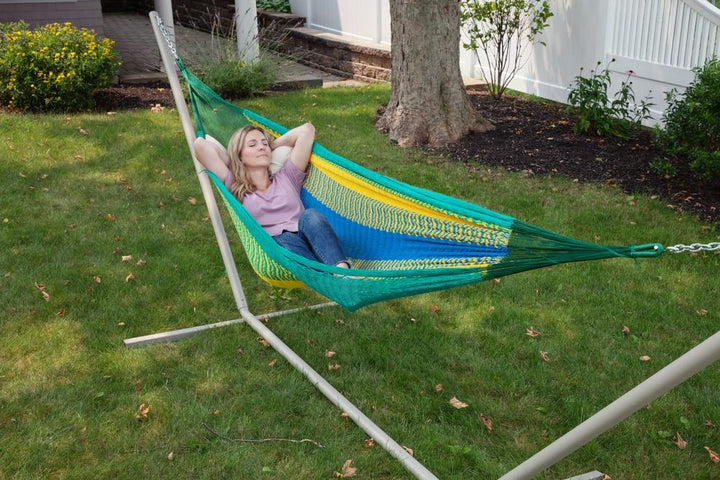 Mexican outdoor hammock