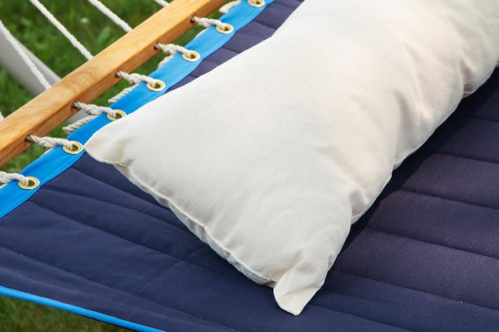 quilted hammock with pillow