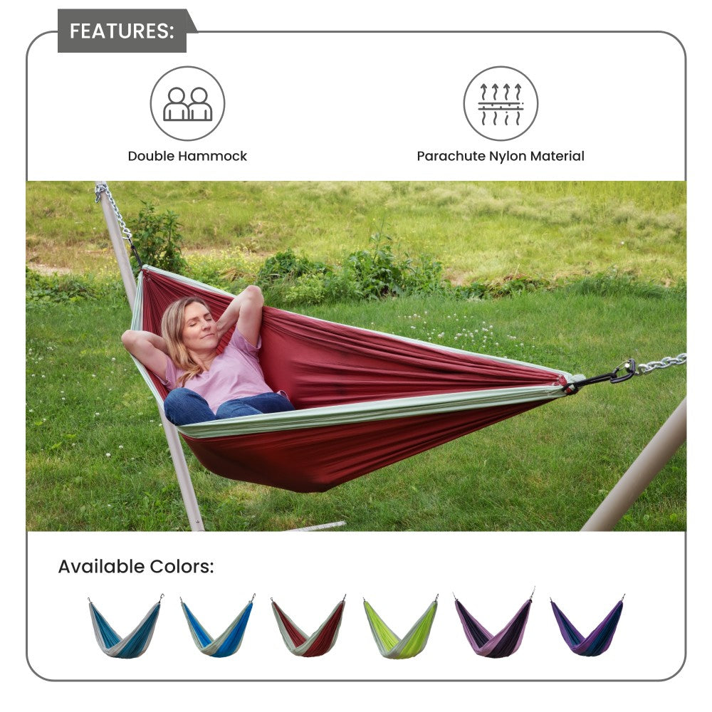 double hammock tree straps