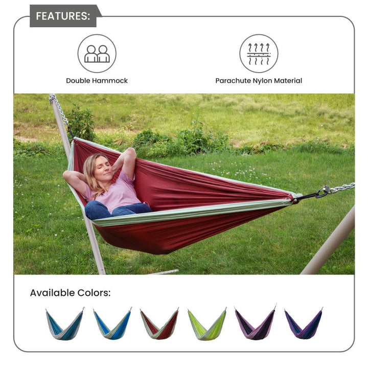 double hammock tree straps