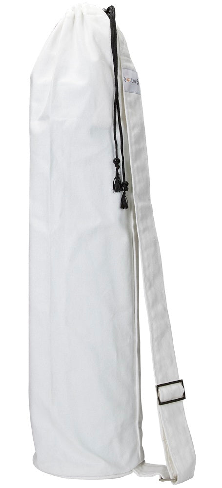 Cotton Yoga Bag - White