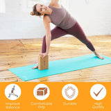natural yoga block