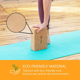 yoga blocks cork