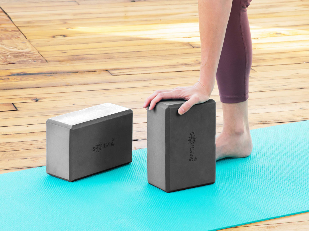 yoga blocks 2 pack
