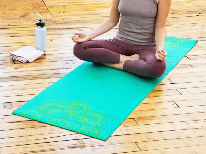 yoga mat green