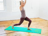 yoga mat nearby